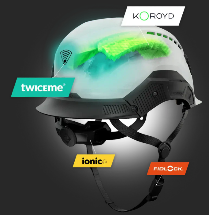 Their Carbon Collection is the perfect blend of style, innovation, and protection with Koroyd welded tubes to absorb and distribute impact forces, twICEme chip giving responders quick access to vital in-case-of-emergency information, Fidlock helmet buckle for quick and effortless operation and Ionic+ materials to inhibit bacterial growth. 
