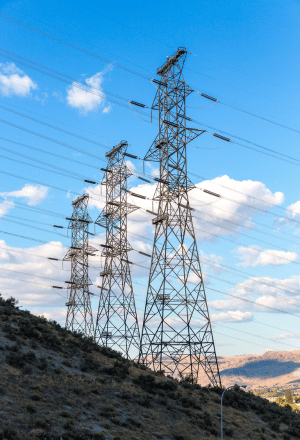 Transmission Towers in Washington-USA
